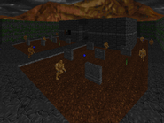 The cathedrals graveyard.