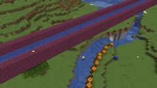 Zedaph missing the egg by passing under the Super Speedy Highway.