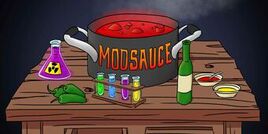 The Modsauce logo.