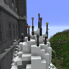 Heads next to the King's Crastle.