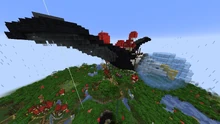 FalseSymmetry's eagle at her Season 8 megabase