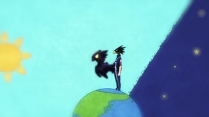 Fumikage opisuje Dark Shadowa, jaki jest za dnia