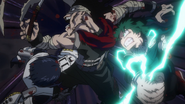 Izuku and Tenya defeat Stain