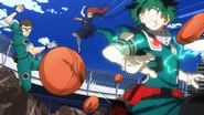 Izuku dodges an ambush