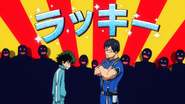 Izuku counted out