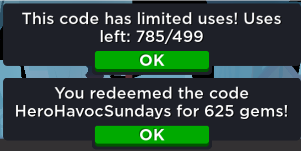 Roblox Hero Havoc codes (February 2023): Free Gem, Gold, and more