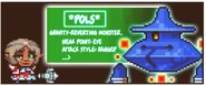 Pols, the gravity shifting monster