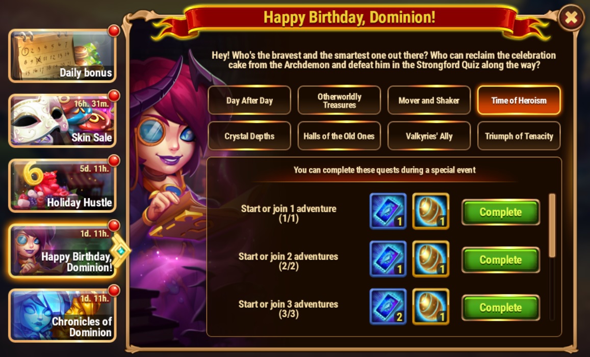 Hero Arena Happy 1st Birthday Event Series - BLOG HERO ARENA