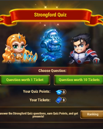Strongford Quiz Hero Wars Wiki Fandom