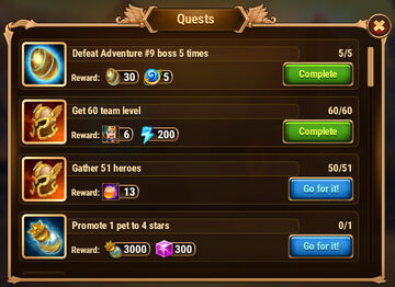 Quests | Hero Wars Wiki | Fandom