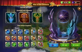 Altar of the Elements