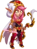 Mobile Dark Star Romantic Skin