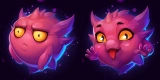 9th Storm (Left to right) 1. Surprised Storm Spirit Avatar 2. Teasing Storm Spirit Avatar