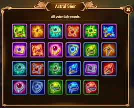 Astral Seer Rewards