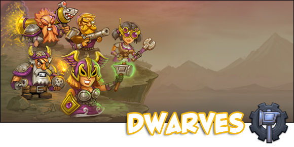 Different hero units for Dwarven Kingdoms