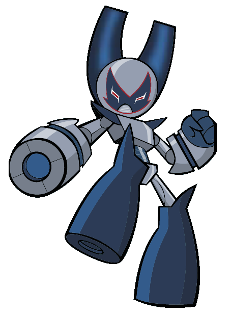 Professor de Educação Física Robotboy Angry PNG transparente