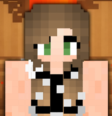 Cute Herobrine Girl skin