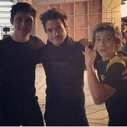 Lab Rats - Behind the Scenes - Douglas, Marcus and Daniel