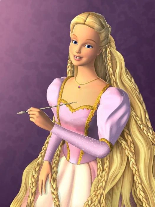 barbie as rapunzel barbie