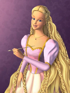 Barbie como rapunzel sale
