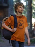 Walker Scobell as Perseus "Percy" Jackson, who is named after the hero and story mirrors perseus's