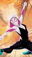 Gwen in the Spider-Verse series.