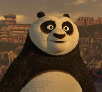 Kung Fu Panda Po Face