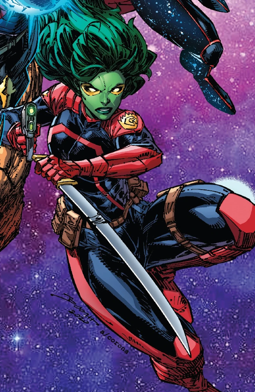 guardians of the galaxy gamora comic