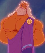 Rip Thorne as Zeus in Disney's Hercules