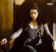 Morgana on throne