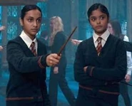 Parvati and Padma in Harry Potter and the Order of the Phoenix (2007)