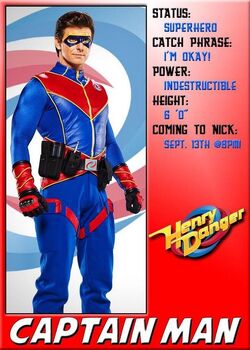 Ray Manchester (Captain Man), Hero Vs Villain Wiki