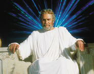 Laurence Olivier as Zeus in clash of the Titans (1981)