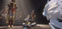 Soren holding Bait