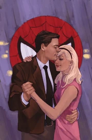 Peter Parker and Gwen Stacy in Ultimate Marvel.