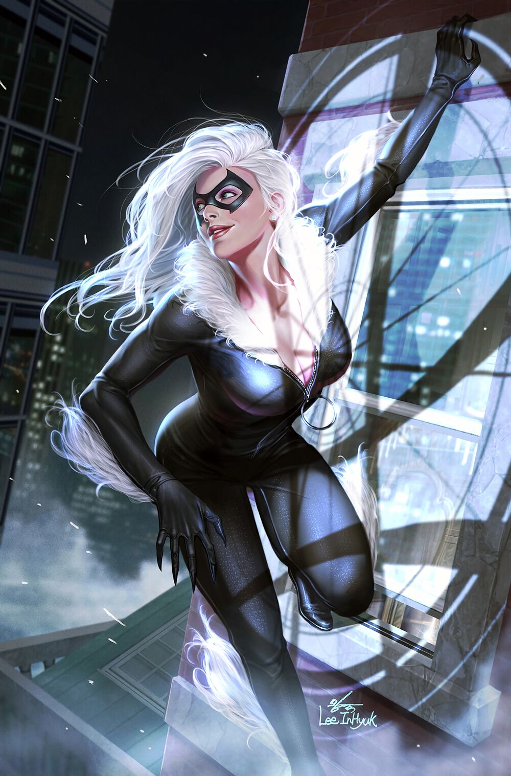 black cat hot