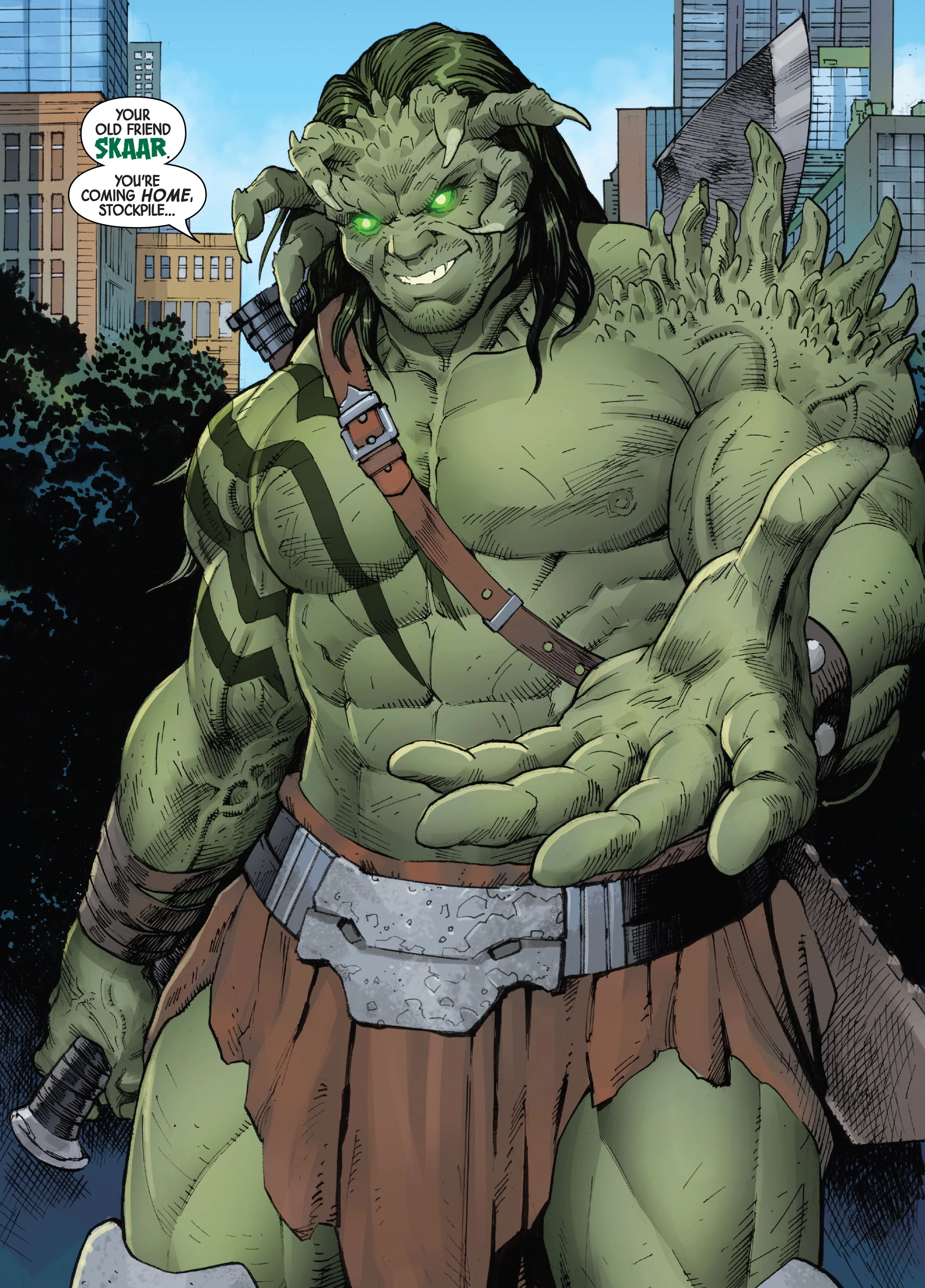 Skaar, Wiki Hulk and the Agentes of S.M.A.S.H.