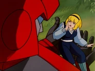 Carly with Ironhide