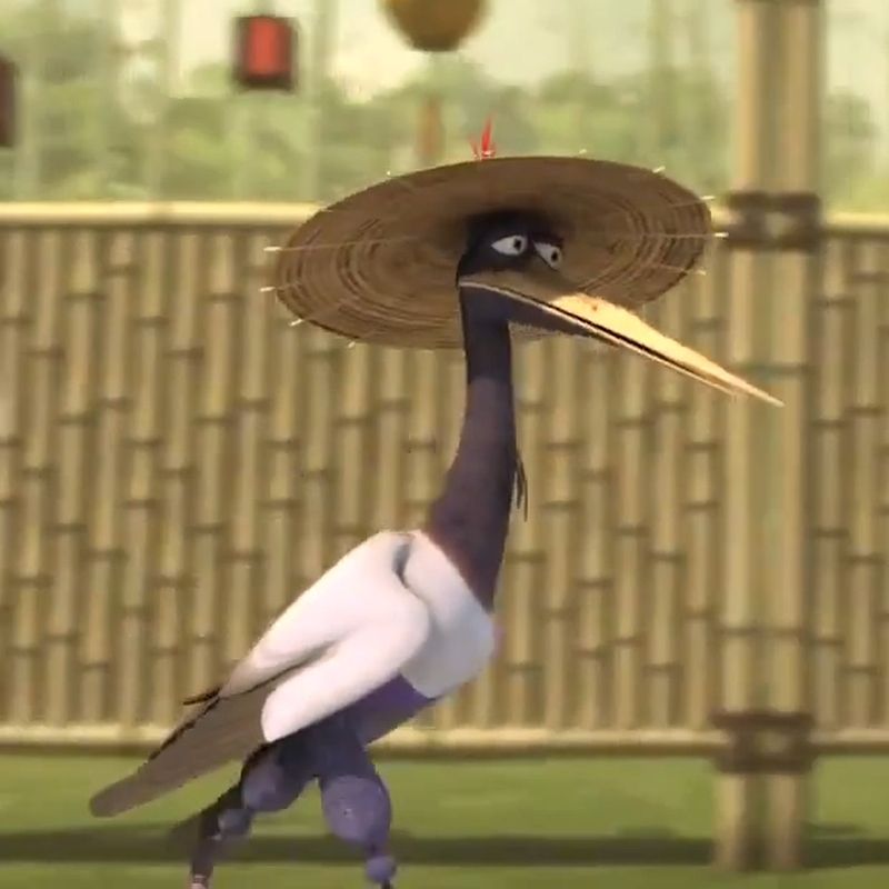 kung fu panda 2 crane