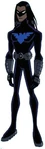 Nightwing depicted in the Teen Titans series