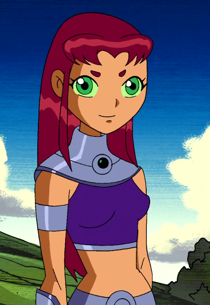 starfire teen titans tv series