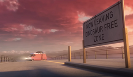 Dinosaur free zone