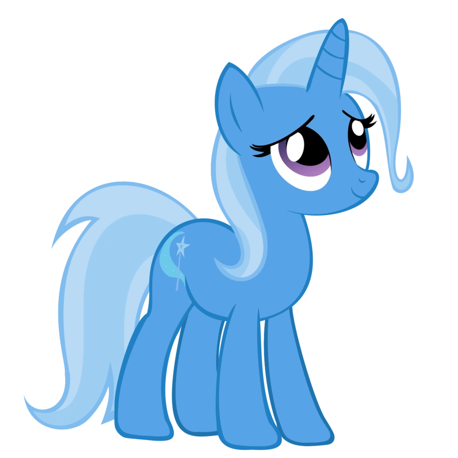 my little pony blue unicorn