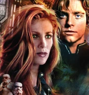 Luke with his wife, Mara Jade