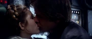 Han and leia kiss