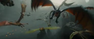 Deadly Nadder in the right of the trailer.