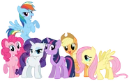 Pinkie and the Mane 6