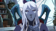 Aaravos blows the kiss that shatters the looking glass