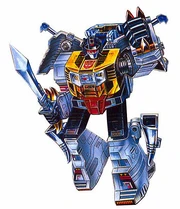 Grimlock G1 toy Boxart