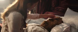 Belle nursing the Beast